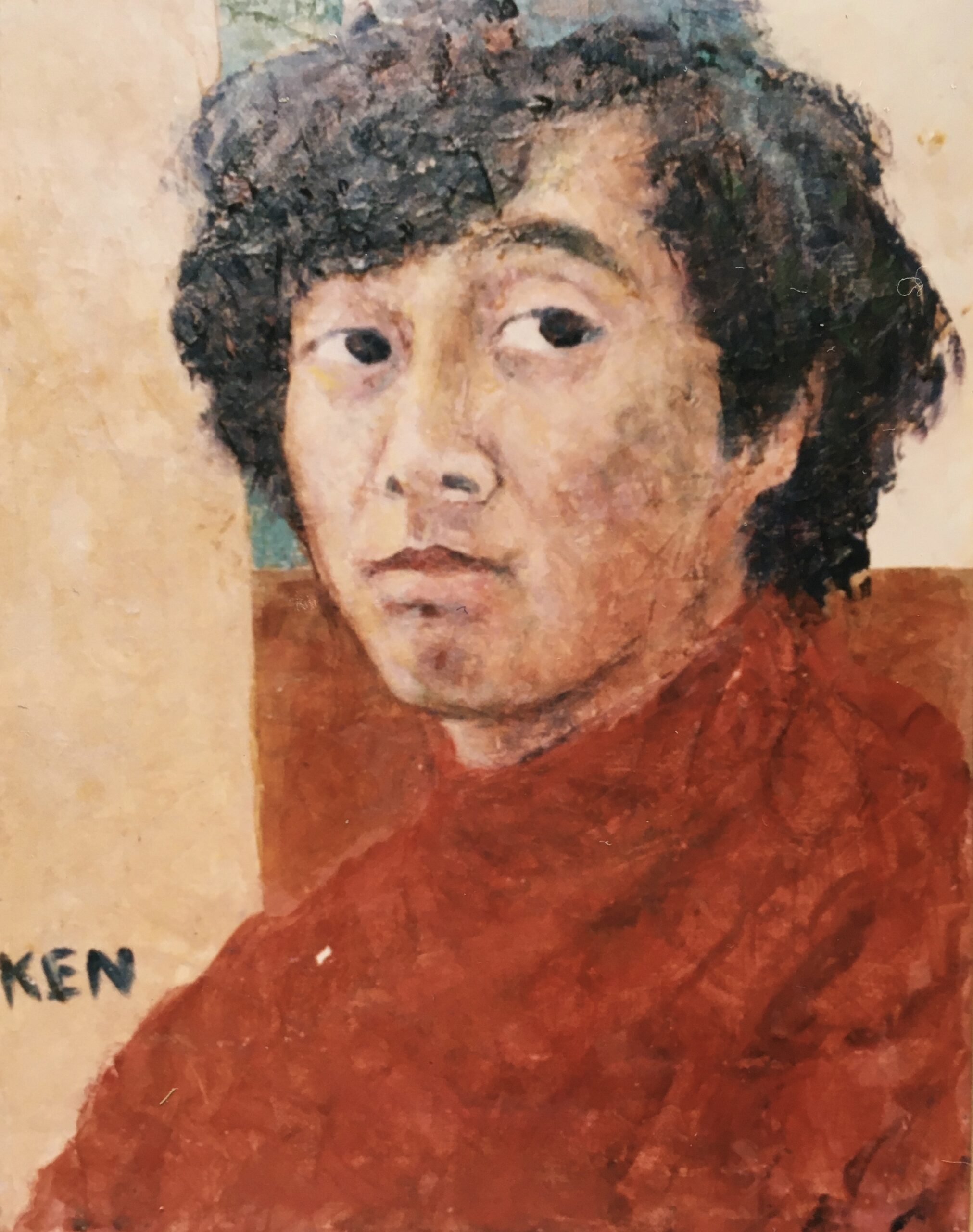 「孫嘉琳を描く時間画廊喫茶の二階、絵とお茶テレレのアトリエにて」 - えかきのつま|描かないけれど、そばにいる