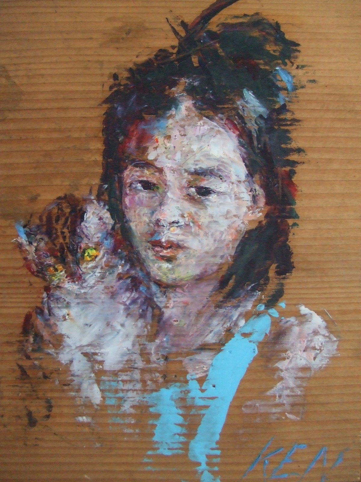 化け物でなければ歳を取れば変わる、嘘じゃろうと笑われた若い日の絵