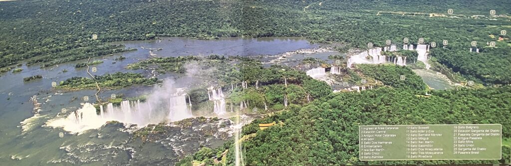 故郷が誇る世界遺産、イグアスの滝。